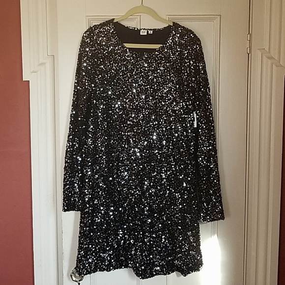 gap sequin dress